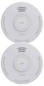 Alecto SD110 2X Füstjelző 2 részes készlet Elemekről üzemeltetett (Ø x Ma) 101 mm x 36 mm 2. bélyegkép