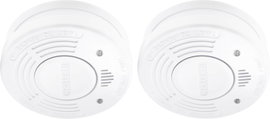 Alecto SD1010 2X Füstjelző 10 éves elemélettartammal Elemekről üzemeltetett (Ø x Ma) 102 mm x 35 mm