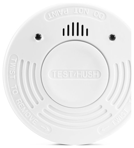Alecto SD1010 2X Füstjelző 10 éves elemélettartammal Elemekről üzemeltetett (Ø x Ma) 102 mm x 35 mm 2. kép