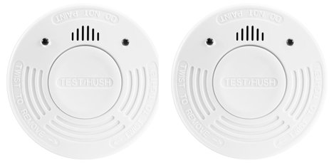 Alecto SD1010 2X Füstjelző 10 éves elemélettartammal Elemekről üzemeltetett (Ø x Ma) 102 mm x 35 mm 3. kép