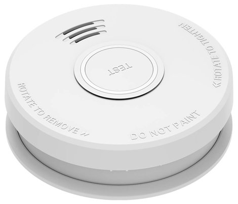 Alecto SD110 5X Füstjelző Elemekről üzemeltetett (Ø x Ma) 101 mm x 36 mm 4. kép
