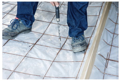 MOB 90014-200 SCHROEDER Fúrófej műanyag nyéllel 310 mm Betonacél horog 2. kép
