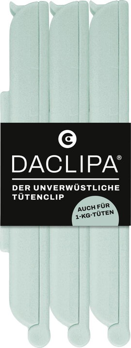 DACLIPA 4170000254485 Táskacsipesz 3 az 1-ben mentazöld