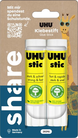 UHU Ragasztóstift share 42 g 4-0043 2 db