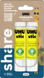 UHU Ragasztóstift share 42 g 4-0043 2 db bélyegkép