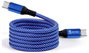 Smrter USB töltőkábel USB-C® dugó 1 m Kék MAGNETO_C2C_BL_R 3. bélyegkép