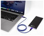 Smrter USB töltőkábel USB-C® dugó 1 m Kék MAGNETO_C2C_BL_R 6. bélyegkép