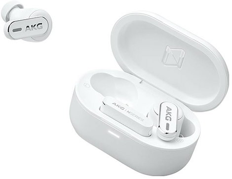 AKG AKGN5HYBRIDWHT In Ear headset Bluetooth®, Vezeték nélküli Fehér 2. kép