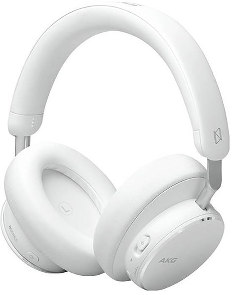AKG AKGN9HYBRIDWHT Over Ear headset Bluetooth®, Vezeték nélküli Fehér 6. kép
