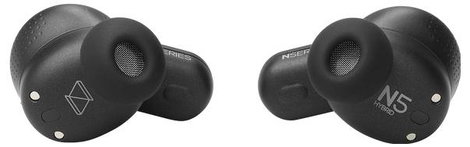 AKG AKGN5HYBRIDBLK In Ear headset Bluetooth®, Vezeték nélküli Fekete 4. kép
