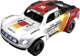 MJX Fehér-piros Brushless 1:14 RC modellautó Elektro Short Course 4WD RtR 2,4 GHz Akkuval és töltőké
