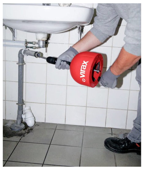 Virax 290640 Kézi csőtisztító készülék 3. kép