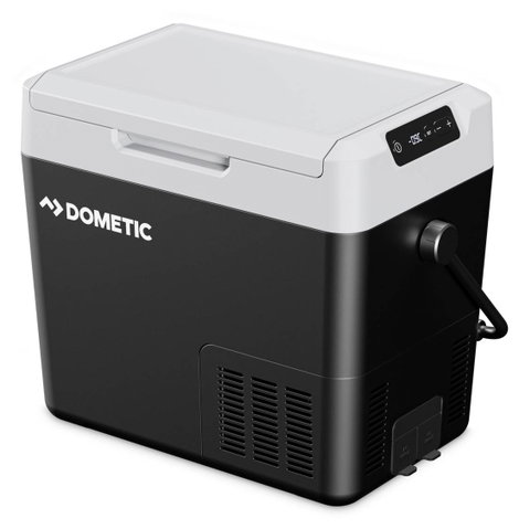 Dometic Group CFF 18 Hűtőláda EEK: B (A - G) Kompresszor 230 V/AC, 12 V/DC Sötétszürke 19 l +10 °C é 2. kép