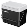 Dometic Group CFF 18 Hűtőláda EEK: B (A - G) Kompresszor 230 V/AC, 12 V/DC Sötétszürke 19 l +10 °C é 4. bélyegkép