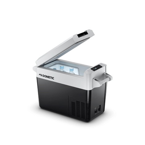 Dometic Group CFF 20 Hűtőláda EEK: B (A - G) Kompresszor 12 V/DC, 230 V/AC Sötétszürke 21 l +10 °C é