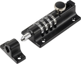 Sygonix SY-7065776 Zár retesz Fekete
