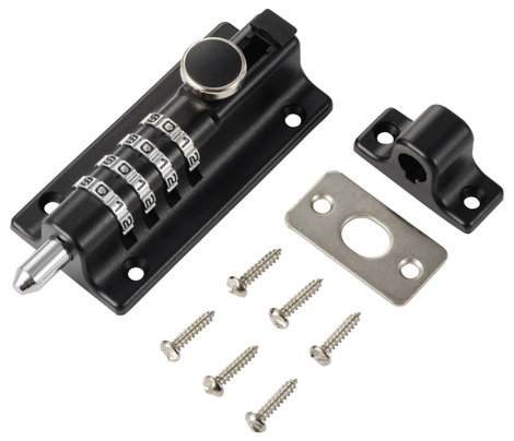 Sygonix SY-7065776 Zár retesz Fekete 5. kép