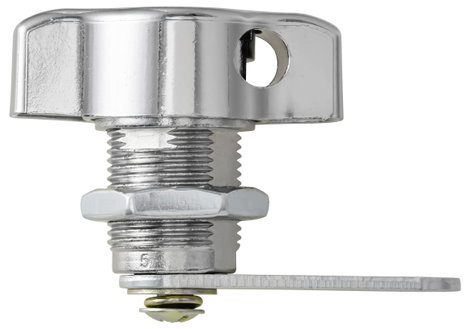 Sygonix SY-7065778 Forgatható retesz zár Króm 3. kép