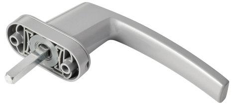 Sygonix SY-7065782 Ablakfogantyú, reteszelhető Ezüst 2. kép