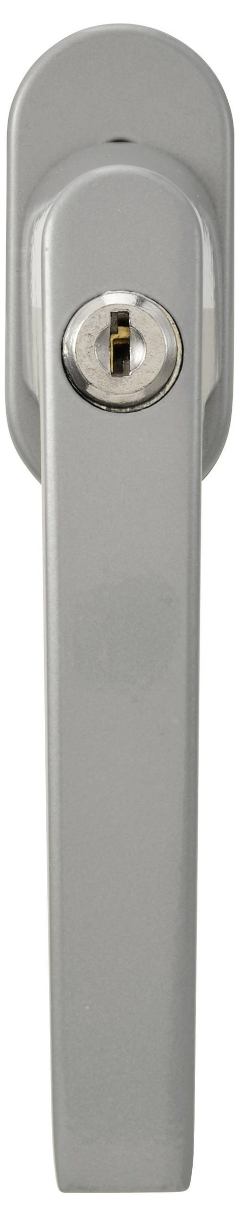 Sygonix SY-7065782 Ablakfogantyú, reteszelhető Ezüst 4. kép