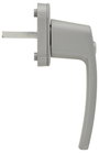 Sygonix SY-7065782 Ablakfogantyú, reteszelhető Ezüst 5. bélyegkép