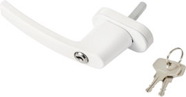 Sygonix SY-7065784 Ablakfogantyú, reteszelhető Fehér