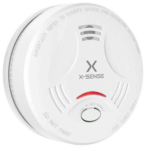 X-Sense SD11 Füstjelző 10 éves elemélettartammal (Sz x Ma x Mé) 122 x 44 x 122 mm 10 db 3. kép