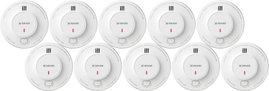 X-Sense Füstjelző 10 éves elemélettartammal Elemekről üzemeltetett (Sz x Ma x Mé) 122 x 45 x 122 mm 