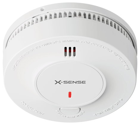 X-Sense Füstjelző 10 éves elemélettartammal Elemekről üzemeltetett (Sz x Ma x Mé) 122 x 45 x 122 mm 5. kép