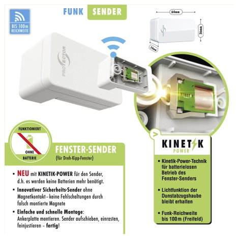 Protector Vezeték nélküli szellőzés vezérlő ASK-5030 1800 W 3. kép