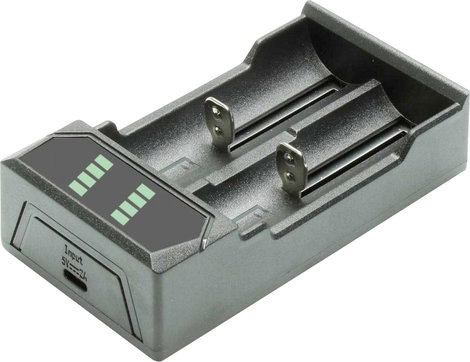 Pichler Modellbau USB Ladegerät Li-Ion 18650 USB-s töltő Lítiumion