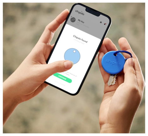 Chipolo POP Bluetooth adatgyűjtő Kék 2. kép