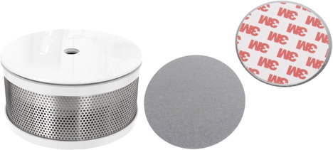 Cordes Haussicherheit Füstjelző 10 éves elemélettartammal Elemekről üzemeltetett (Ø x Ma) 70 mm x 35