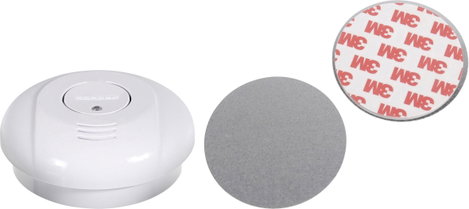 Cordes Haussicherheit Füstjelző 10 éves elemélettartammal Elemekről üzemeltetett (Ø x Ma) 98 mm x 35