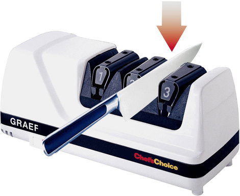 Graef CC120DE CC120DE Késélező Fehér, Fekete 4. kép