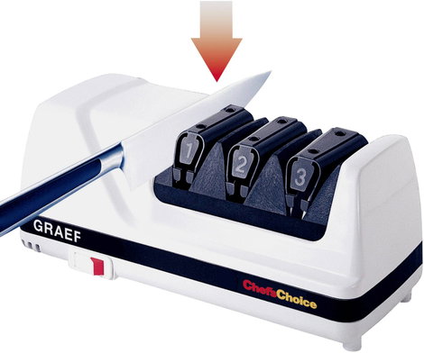 Graef CC120DE CC120DE Késélező Fehér, Fekete 7. kép