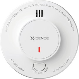X-Sense SD19 Füstjelző 10 éves elemélettartammal Elemekről üzemeltetett (Sz x Ma x Mé) 122 x 45 x 12