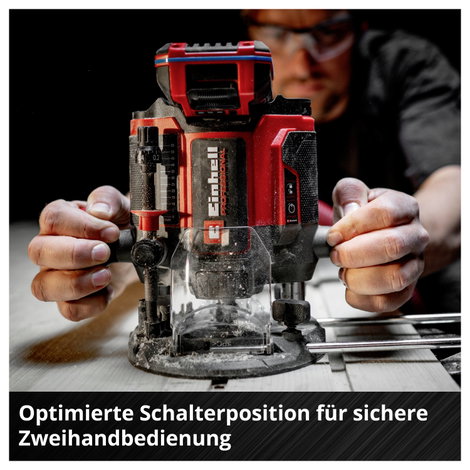 Einhell Professional Felületmaró 4350425 TP-RO 18/55 Li BL - Solo kefe nélkül, akku nélkül, töltő né 8. kép
