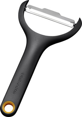 Fiskars 1079908 FF Zöldséghámozó, Forgópenge, Ergonomikus Nyél