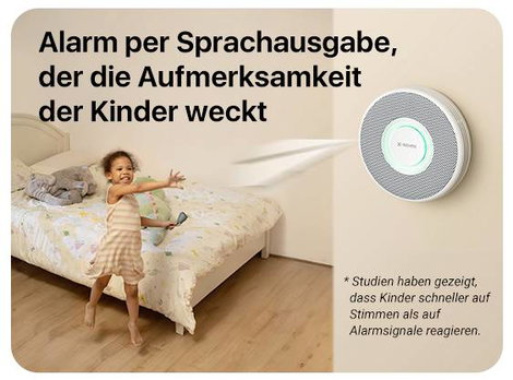 X-Sense XS0B-MR121 Füstjelző Hálózatba köthető (Sz x Ma x Mé) 110 x 110 x 33 mm 7. kép