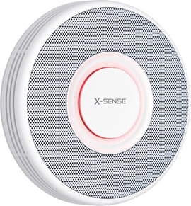 X-Sense XS0B-MR Füstjelző app vezérléssel, Hálózatba köthető Elemekről üzemeltetett (Ø x Ma) 110 mm 