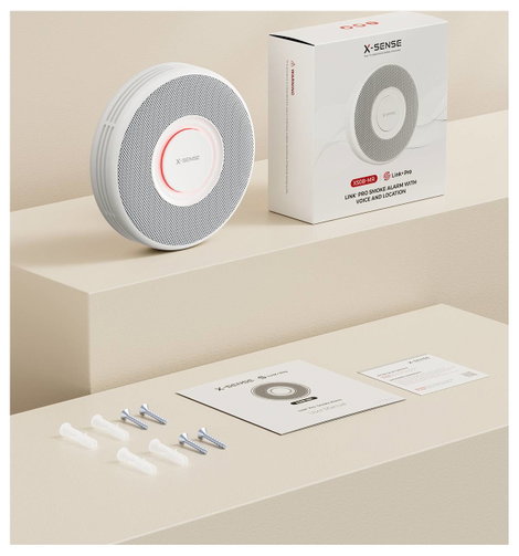 X-Sense XS0B-MR31 Füstjelző Hálózatba köthető (Sz x Ma x Mé) 110 x 110 x 33 mm 26. kép