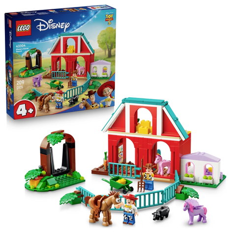 LEGO® DISNEY 6589993 Toy Story 5 Blaze lovasfarmja (43304) Építőkészlet pajtával, játékkészlet Wood 3. kép