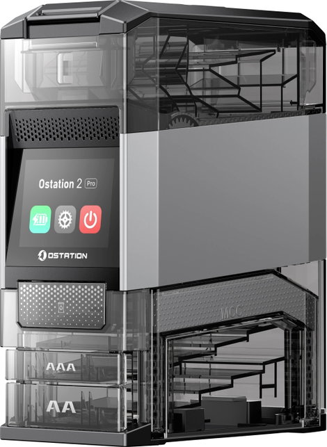 OLight Ostation 2 Pro-EU (OS) Hengeres akku töltő Lítiumion, NiMH Ceruza (AA), Mikro (AAA)