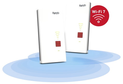 FRITZ! WiFi 7 hatótávnövelő FRITZ!Mesh Set 2700 2er-Set 20003142 WLAN, LAN 6.5 GBit/s WiFi 7, Mesh-k 2. kép