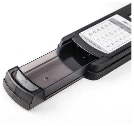 DELI D393390 Tömbfűző készülék Fekete 1 db 4. kép