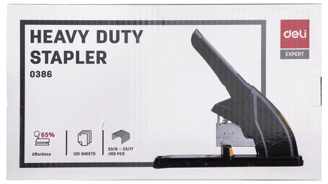 DELI D393390 Tömbfűző készülék Fekete 1 db 5. kép