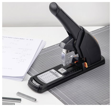 DELI D393390 Tömbfűző készülék Fekete 1 db 7. kép