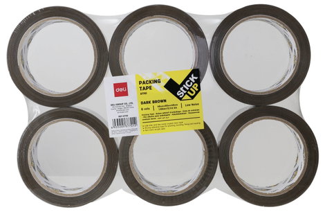 DELI D265372 Csomagolószalag Szahara (H x Sz) 66 m x 4.8 cm 6 db 5. kép