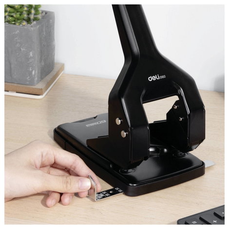 DELI D387690 Lyukasztók Fekete 5. kép